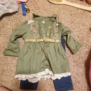 Jean's and top never worn